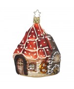 Inge Glas Glass Ornament - Gingerbread House - TEMPORARILY OUT OF STOCK